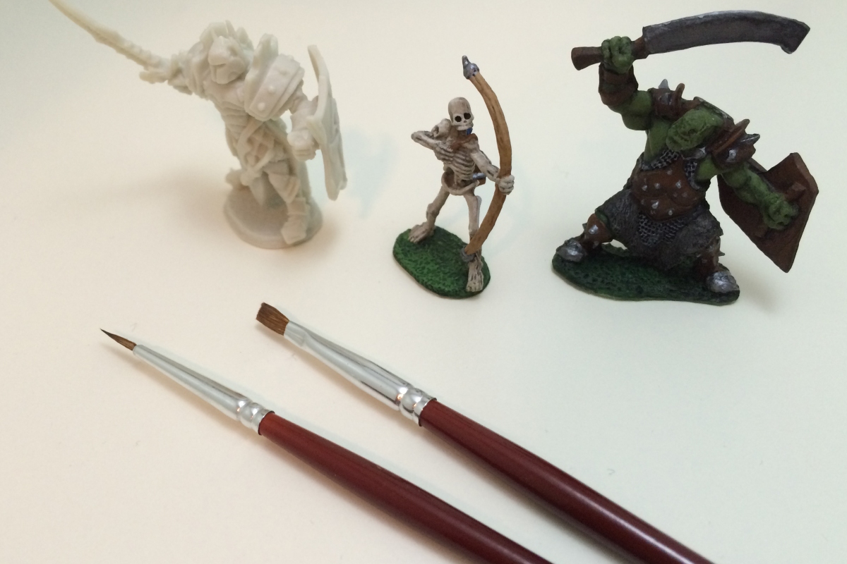 Review: Reaper Bones Learn to Paint Kit – updog games